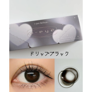 a-eye 1 Day 14 Drip Black ワンデーリフレア エーアイ ドリップブラック